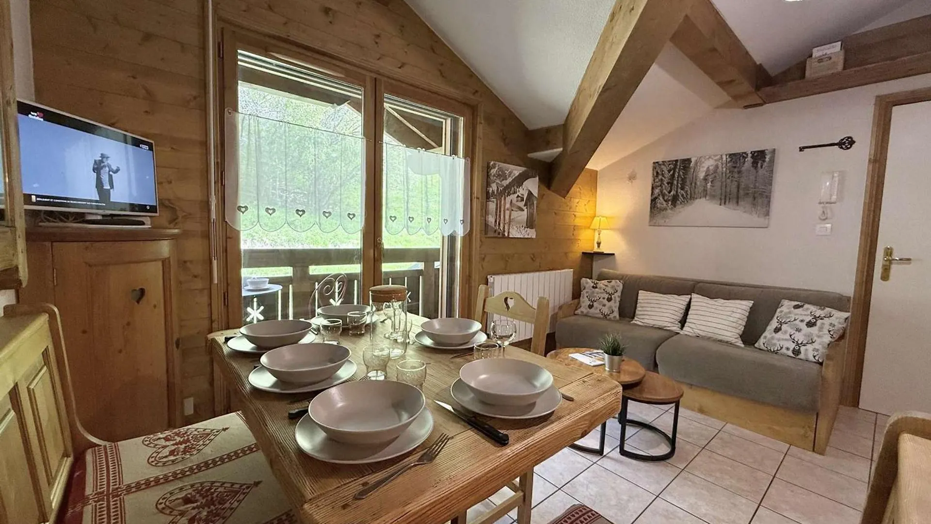 Studio Cabine Mezzanine A Praz-Sur-Arly, Proche Pistes Et Lac, Parking, Balcon, 6 Pers. - Fr-1-603-105 France