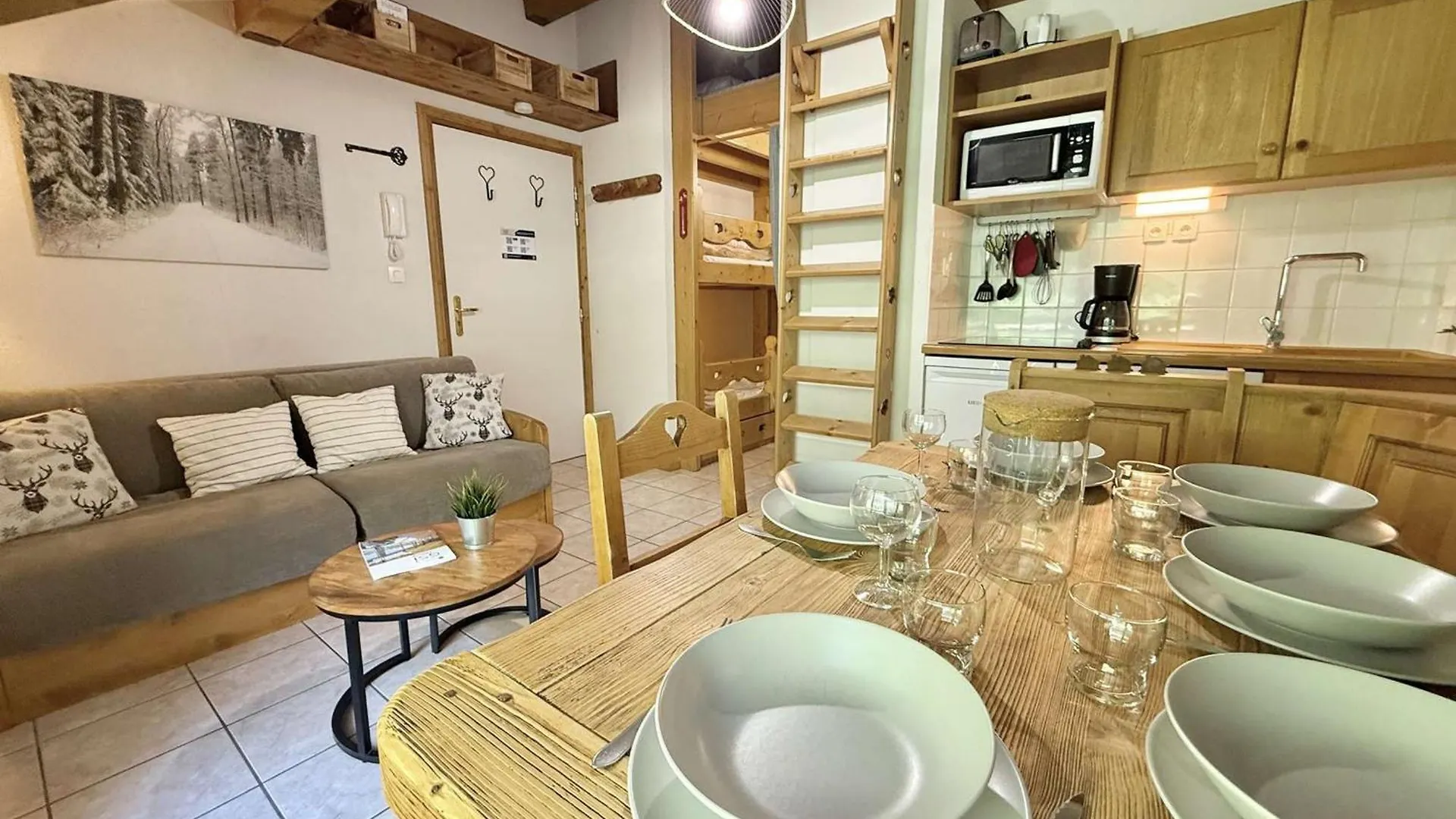 Studio Cabine Mezzanine A Praz-Sur-Arly, Proche Pistes Et Lac, Parking, Balcon, 6 Pers. - Fr-1-603-105 France