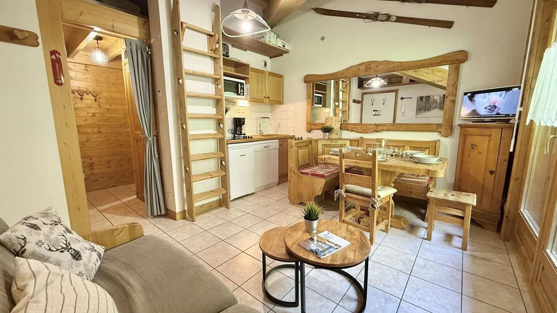 Studio Cabine Mezzanine A Praz-Sur-Arly, Proche Pistes Et Lac, Parking, Balcon, 6 Pers. - Fr-1-603-105 Praz-sur-Arly